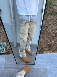 bq Studio Custom Jeans Double waist - 1of1 Beige