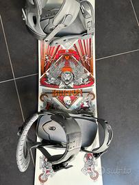 Tavola snowboard burton + attacchi Drake