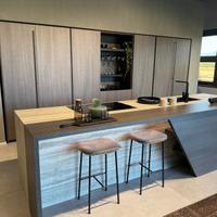 Cucina moderna con isola di altissima qualità