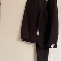 Completo uomo giacca +pantalone formal fit tg 50