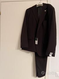 Completo uomo giacca +pantalone formal fit tg 50