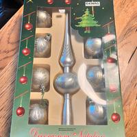 Set decorazioni natalizie