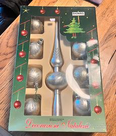 Set decorazioni natalizie