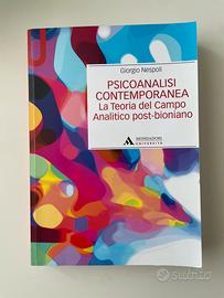 Libro “psicoanalisi contemporanea”