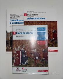 9788808920508 L’ora di storia + Atlan+Cittadinanza