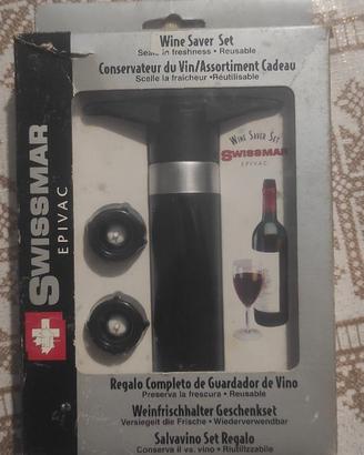 Pompa per vino con 2 punte