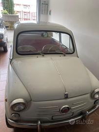 FIAT 600 1963 TUTTA ORIGINALE UNICO PROPRIETARIO