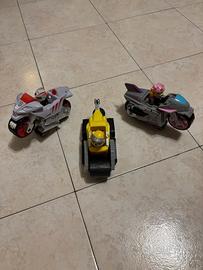 Paw Patrol moto Pups e Bulldozer