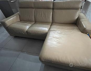 Divano in pelle