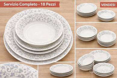 Servizio di piatti Cacharel 18 pezzi