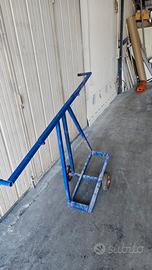 carrello  porta  lastre cartongesso