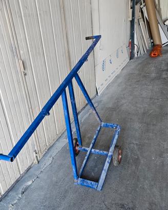 carrello  porta  lastre cartongesso