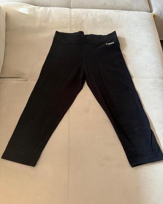 Leggings Freddy neri 3/4 cotone