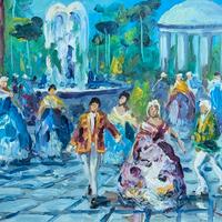 Quadro Scuola italiana (XX) - Eleganza