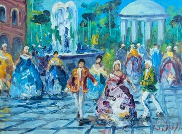 Quadro Scuola italiana (XX) - Eleganza