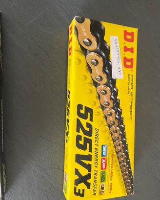 catena 525 +pignone e corona nuovi