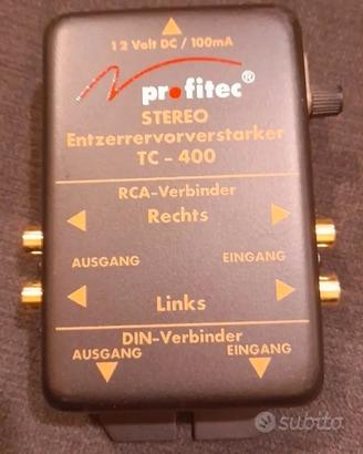 preamplificatore giradischi phono tc 400 