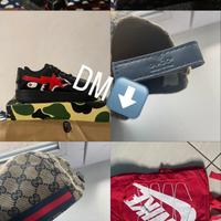 maglione scarpe e zaini