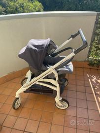 Inglesina Trio 4City Antigua Blue + 2 telaio nuovo