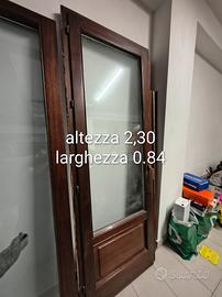 Blocco Infissi in legno massello
