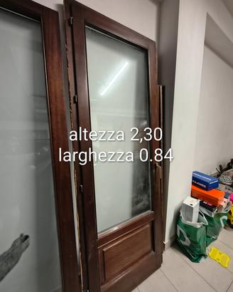 Blocco Infissi in legno massello