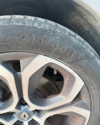 4 CERCHI IN LEGA 18" 2021 RENAULT CAPTUR E-TECH P