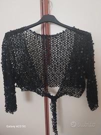 Coprispalla con paillettes