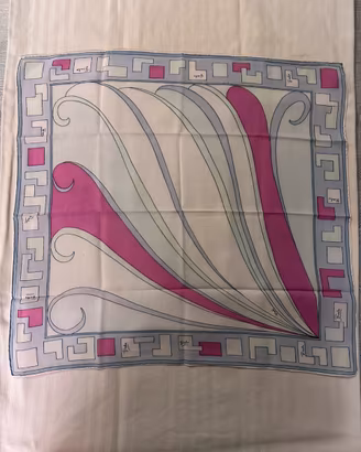 Foulard Emilio Pucci vintage in cotone