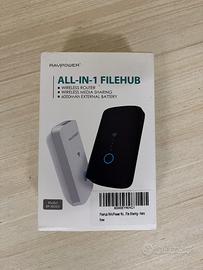 RavPower RP-WD03: router, media sharing e battery