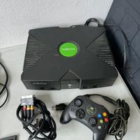 Consolle xbox primo modello vintage completa