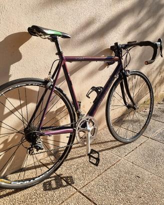 bici da corsa Cannondale alu/carbonio camaleonte