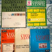 Cataloghi francobolli Bolaffi Sassone Unificato