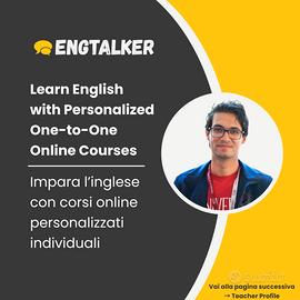 Inglese online: lezioni private e personalizzate