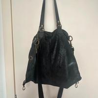 Borsa nera molto spaziosa