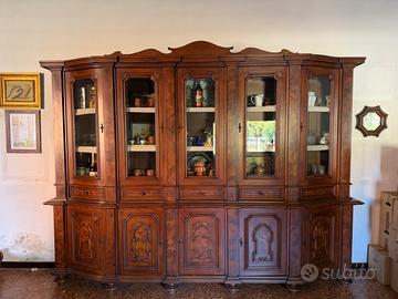 Base rialzata cristalliera stile classico