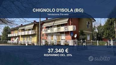 Immobile in asta di 104 m² con box auto a Chignolo