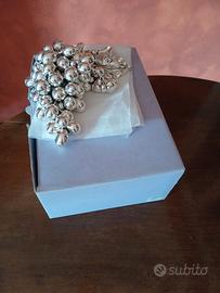 ARDE', grappolo d'uva grande, laminato Argento