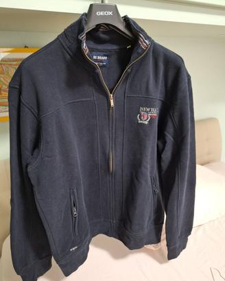 Felpa uomo colore blu taglia XL