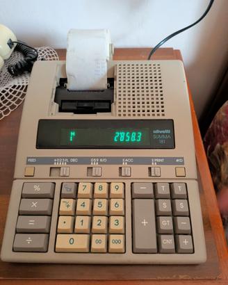 calcolatrice Olivetti Summa 181