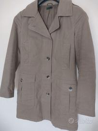 Giacca lunga / Trench Benetton - Taglia 46