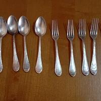 Set di posate placche argento vintage di Broggi