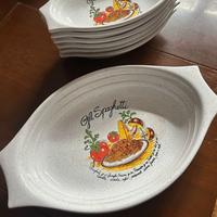 Set completo piatti vintage “Gli Spaghetti”