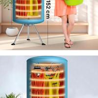 Stendino elettrico verticale