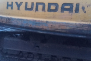 Escavatore Hyundai robex 180