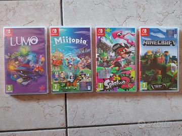 4 videogiochi per Nintendo Swuitch Lite