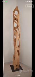 radice d'arredo altezza 2,30 m. base in ferro
