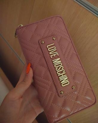 portafoglio moschino 