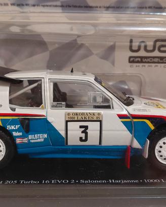 Modellino Peugeot 205 Turbo 16 EVO 2 - Scala 1:24