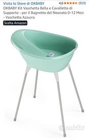 Vaschetta con supporto e termometro integrato