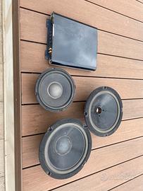 Casse più amplificatore auto